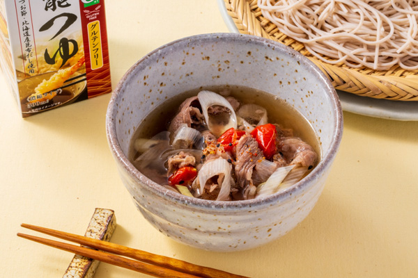 甘辛肉そばつけ麺