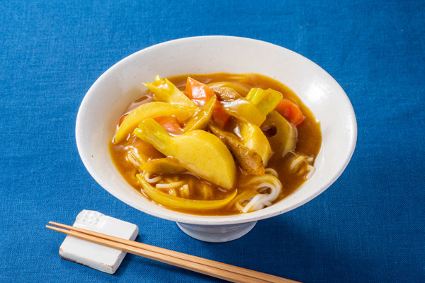 冬野菜のカレーあんかけ麺