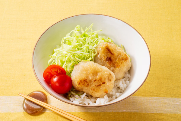 タラの揚げカツ丼