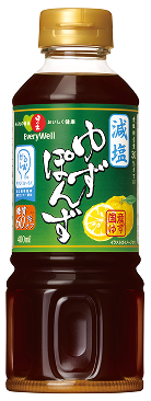 日の出EveryWell 糖質オフ・減塩 ゆずぽんず 400ml