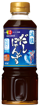日の出EveryWell 糖質オフ・減塩 だしぽんず 400ml