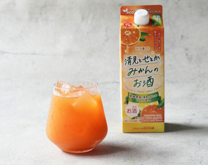 みかんのお酒×にんじんジュース