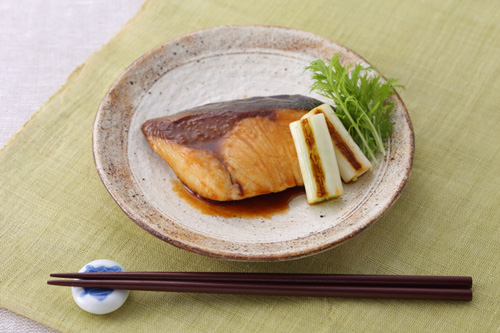 ぶりの照り焼き
