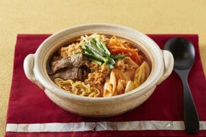 ユッケジャン煮込みラーメン