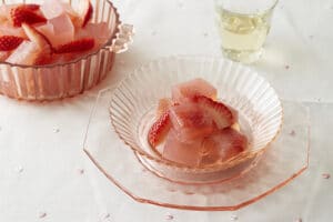 いちご寒天
