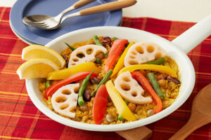 非公開: 彩り野菜のフライパンオートミールパエリア