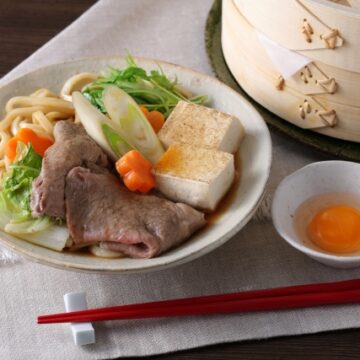 日の出みりんレシピ すき焼きうどん