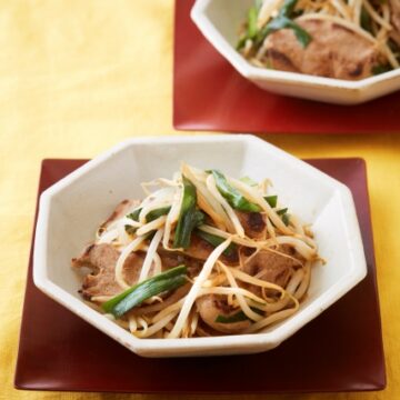 日の出みりんレシピ たっぷりもやしのレバニラ炒め