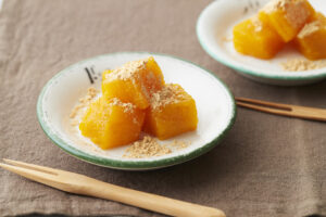 かぼちゃのわらび餅