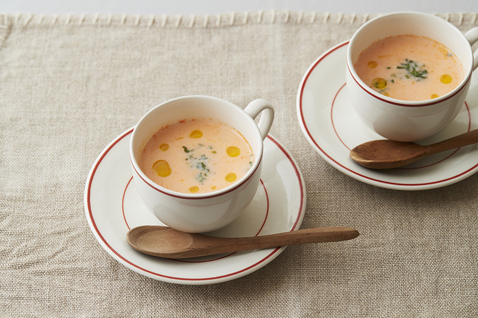 日の出みりんのレシピ にんじんのポタージュ