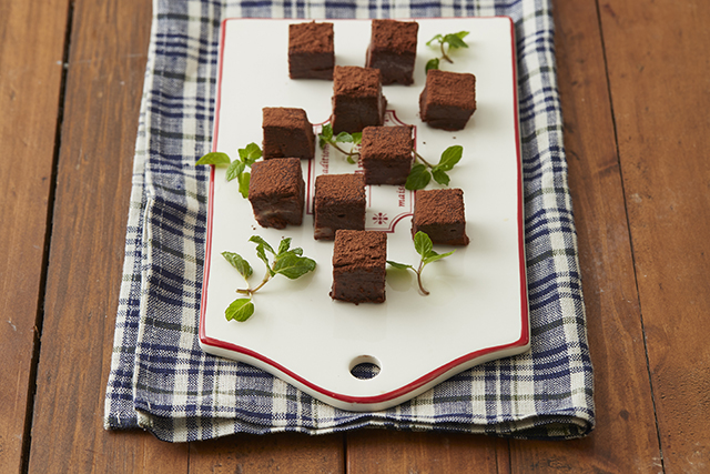 日の出みりんのレシピ スクエアチョコ餅