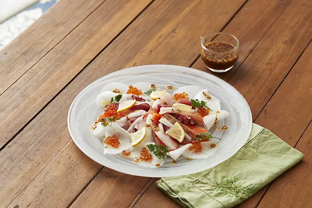 日の出みりんのレシピ 大根のカルパッチョ