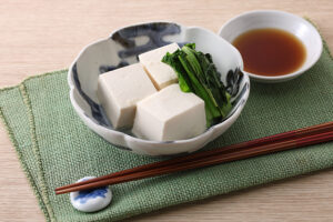 酒蒸し豆腐
