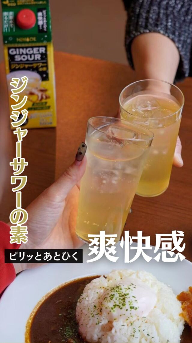 ◀︎ その他の投稿ご覧ください🗒️⁡高知県産しょうが汁を使用した『ジンジャーサワーの素』ピリッとあとひく爽快感がクセになる！そんな本格ジンジャーを是非一緒にご堪能ください🍸🫧⁡#キング醸造#家での過ごし方#ひとり時間#贅沢時間#乾杯ライフ#ながら時間